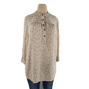Women Edge Jen Rade tunic Top Size Large 100% Rayon